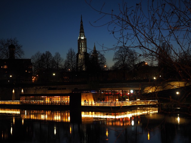 当地 船库乌尔姆 浮桥 - 上的免费照片