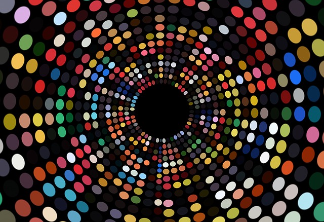 荧光 污渍 圆 - 上的免费图片