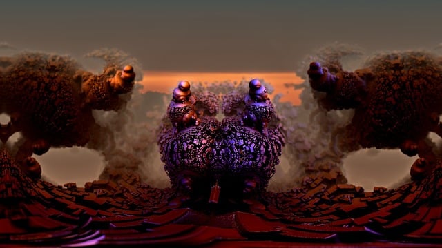 曼德球 3D 分形 - 上的免费图片