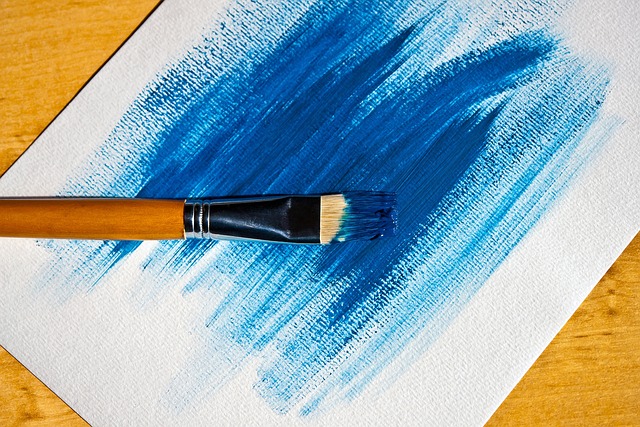 画 蓝色的 表 - 上的免费照片