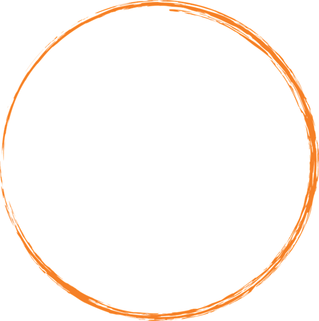 橙色的 圆形的 圆圈 - 上的免费图片