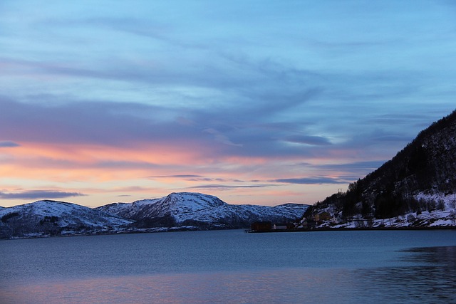 日落 峡湾 海洋 - 上的免费照片