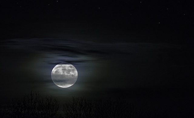 月光 夜拍 夜晚 - 上的免费照片