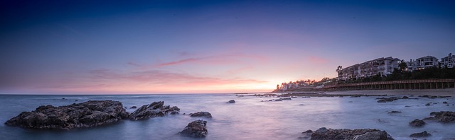 日落 埃尔炒作海滩 米哈斯科斯塔 - 上的免费照片