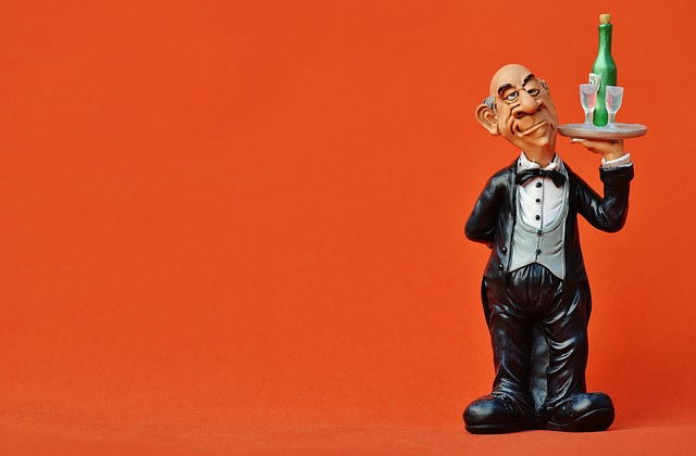 管家 托盘 饮料 - 上的免费照片