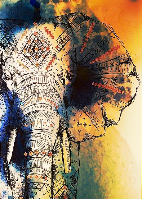 Zeichnung Elefant 房服务 - 上的免费图片