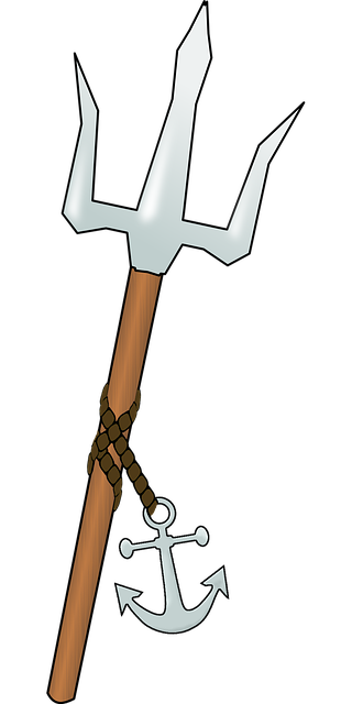 三叉戟 锚 波塞冬 - 上的免费图片