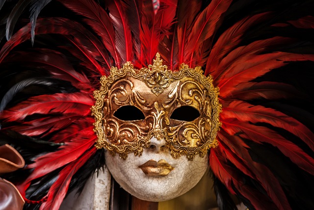 威尼斯面具 狂欢 羽毛 - 上的免费照片