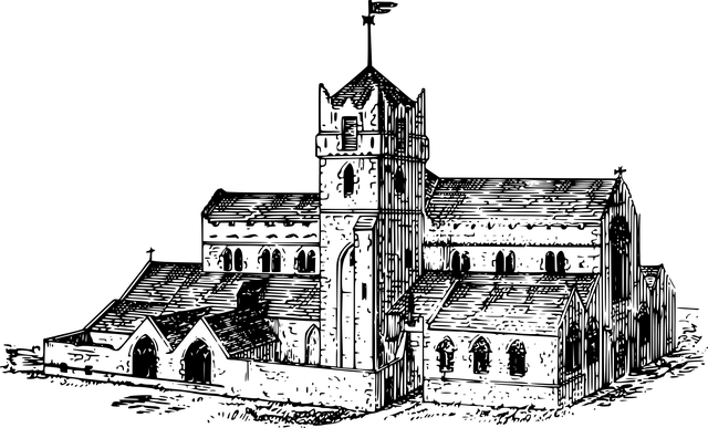 结构 建造 大教堂 - 免费矢量图形