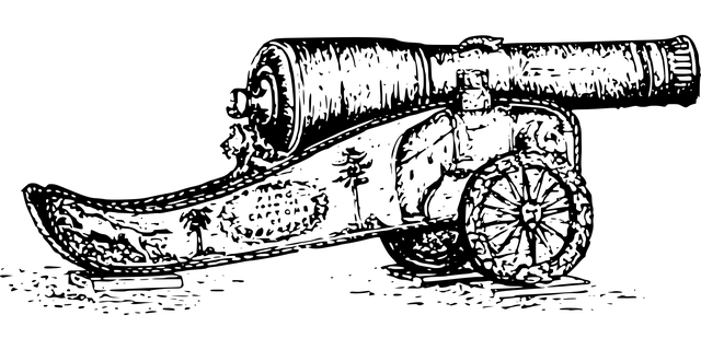 炮兵 大炮 炮弹 - 免费矢量图形
