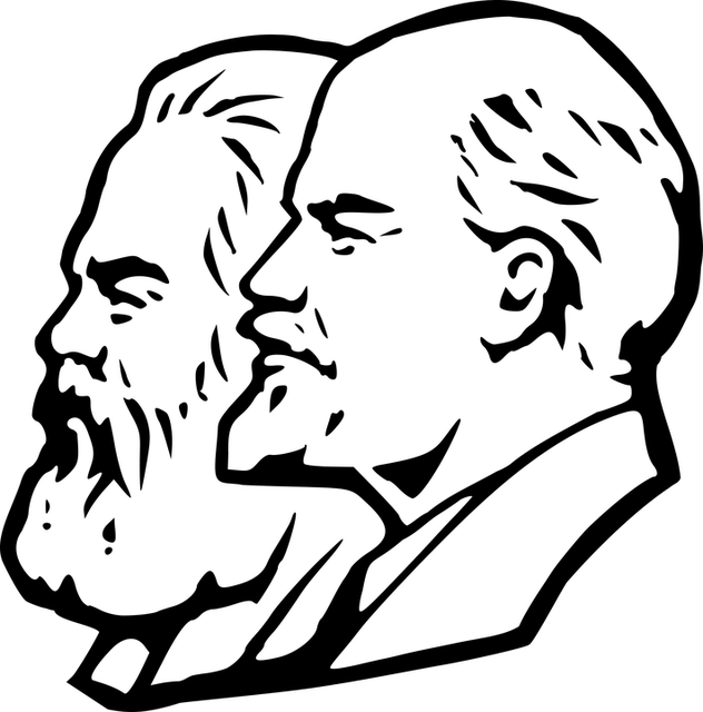 班级 共产主义 列宁 - 免费矢量图形