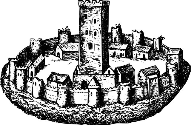 堡 强化 镇 - 免费矢量图形