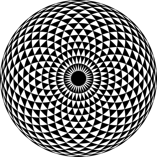 曼荼罗 环形 几何的 - 免费矢量图形