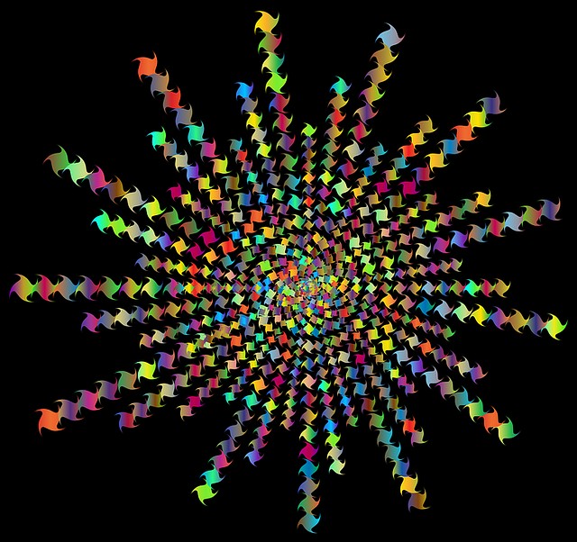 丰富多彩的 棱柱形 彩色的 - 免费矢量图形