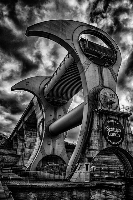 福尔柯克 车轮 运河 - 上的免费照片