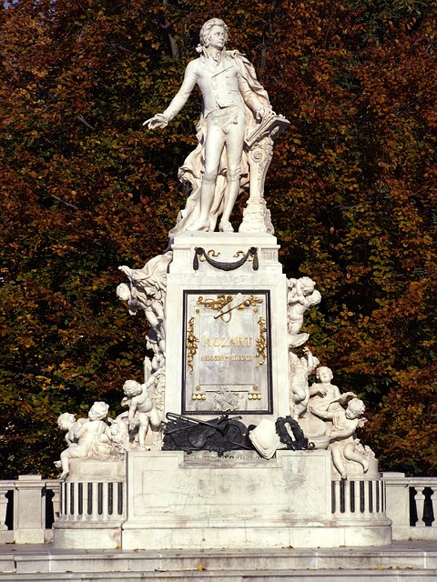 维也纳 纪念碑 莫札特 - 上的免费照片