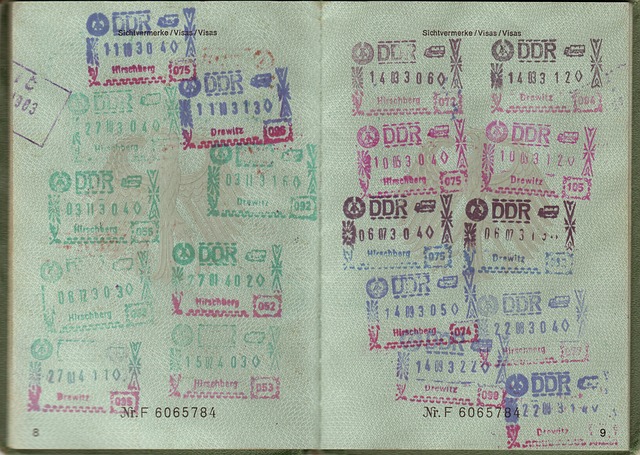 护照 过境 签证 - 上的免费照片