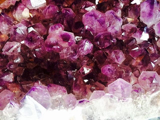水晶 紫晶 紫色的 - 上的免费照片