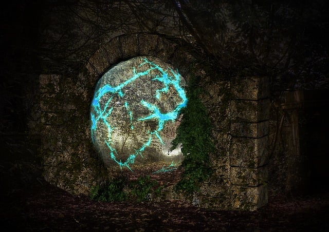 石门 幻想 废墟 - 上的免费图片