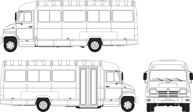 公共汽车 巴士齐尔 Zil - 免费矢量图形
