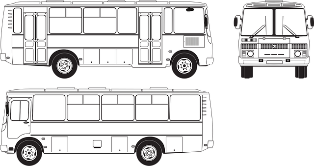 乘客沟 公共汽车 凹槽 33025 - 免费矢量图形