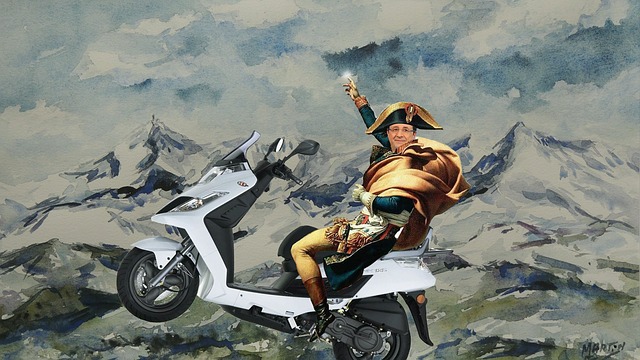 荷兰 小型摩托车 两个轮子 - 上的免费图片