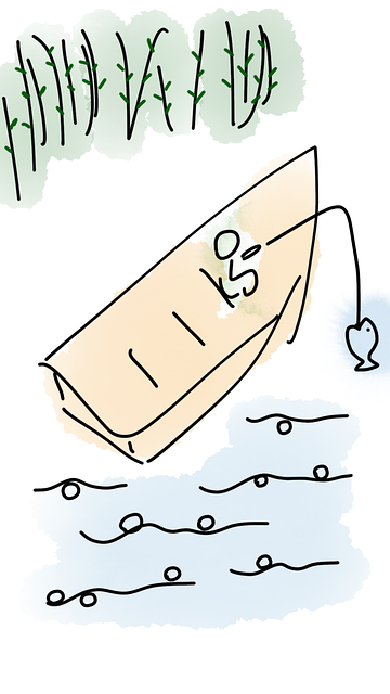 钓鱼 船 湖 - 上的免费图片