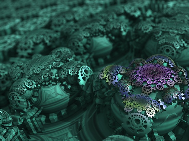 齿轮 纳米技术 3D - 上的免费图片