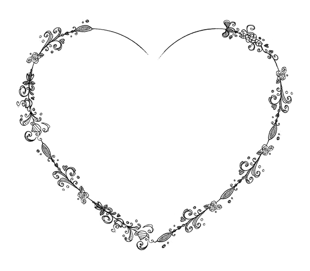 精美的 框架 心 - 上的免费图片