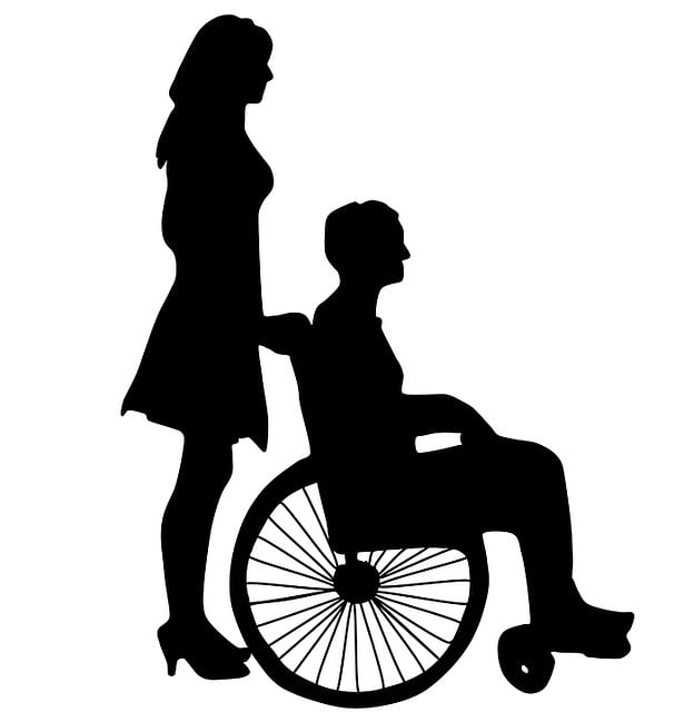 女人和轮椅 爱 Casal - 上的免费图片