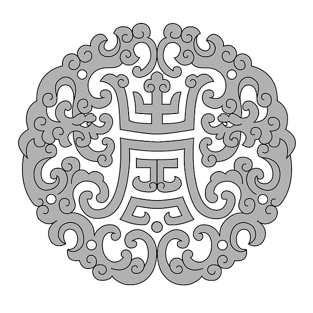 中国传统图案 双龙捧寿 吉祥图案 - 上的免费图片