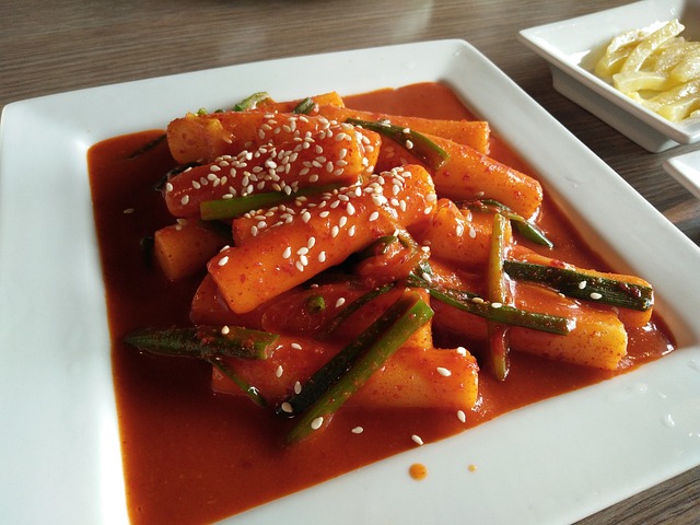 食物 韩国料理 炒年糕 - 上的免费照片