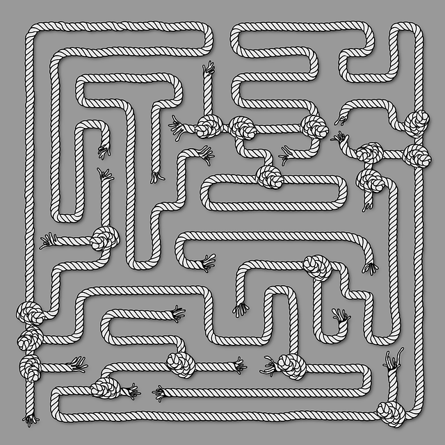 迷宫 谜 谜语 - 免费矢量图形