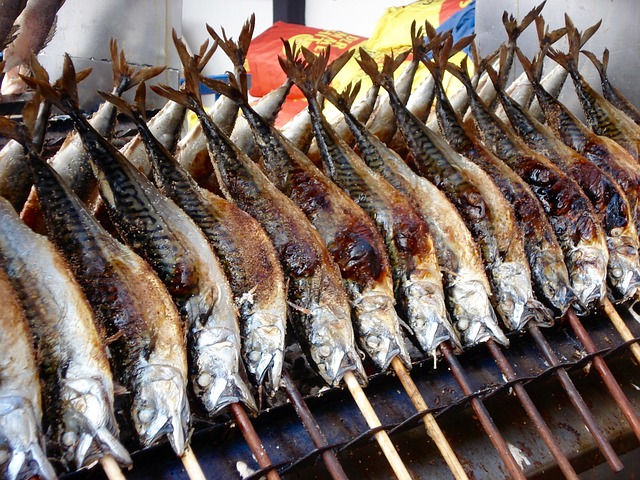 慕尼黑啤酒节 Steckerlfisch 炙烤 - 上的免费照片