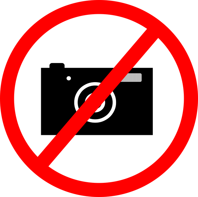 不拍照 禁止拍照 象征 - 免费矢量图形
