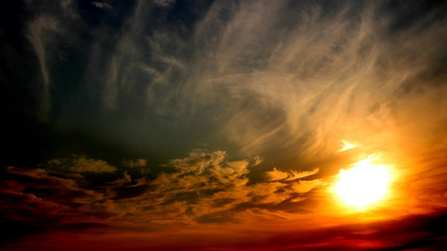 日落 天空 云 - 上的免费照片