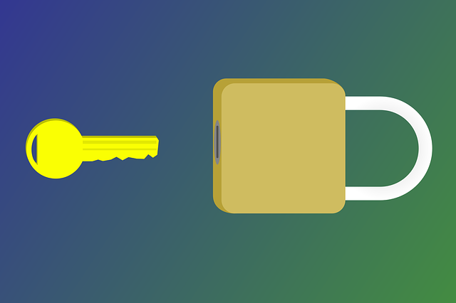 钥匙 城堡 金的 - 免费矢量图形