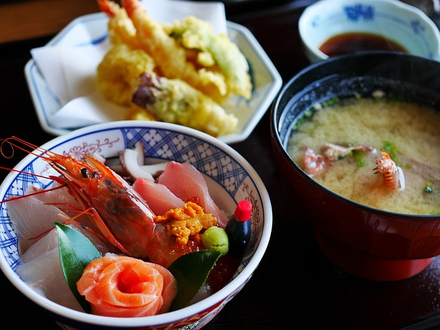日本料理 日本食品 生鱼片 - 上的免费照片