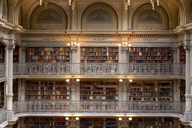 乔治皮博迪图书馆 皮博迪研究所 巴尔的摩 - 上的免费照片