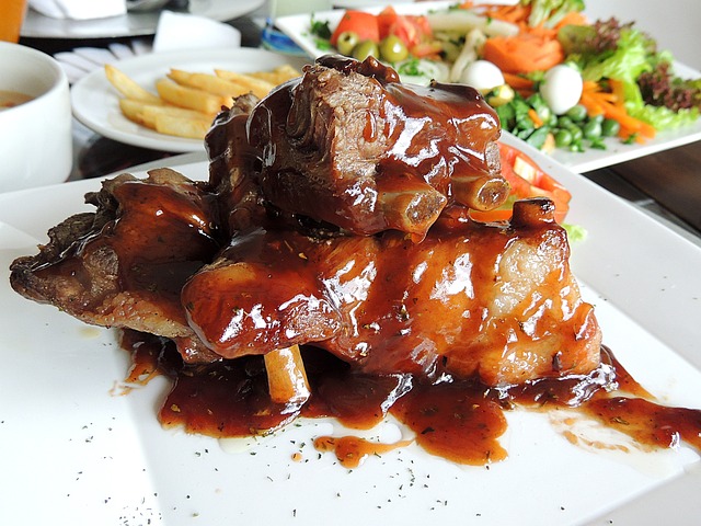 烧烤排骨 肋骨 肉类 - 上的免费照片