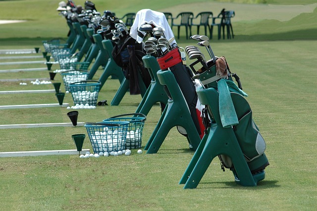 高尔夫俱乐部 高尔夫球袋 练习场 - 上的免费照片