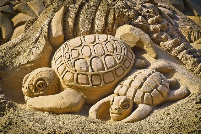 桑博格 艺术 沙雕 - 上的免费照片