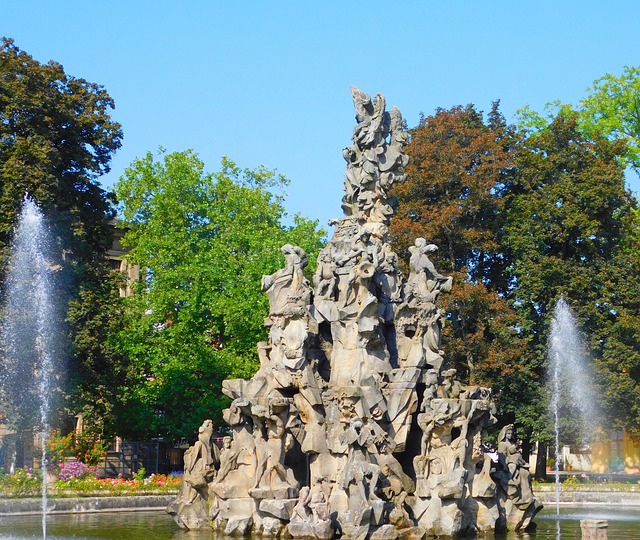 胡格诺派喷泉 喷泉 获得 - 上的免费照片