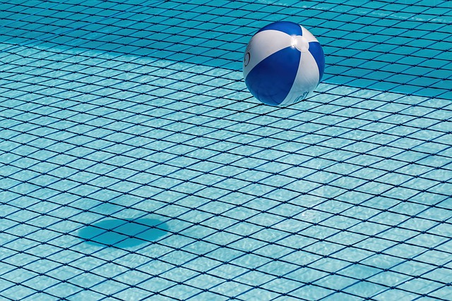 游泳池 安全网 沙滩球 - 上的免费照片