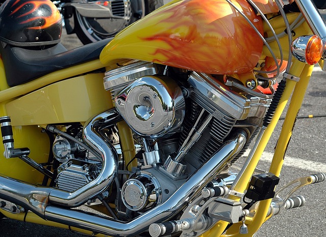 摩托车 引擎 铬合金 - 上的免费照片