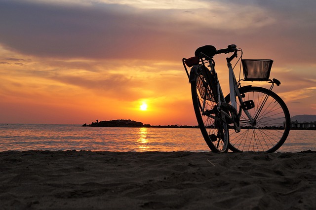 自行车 速脂类 海滩 - 上的免费照片