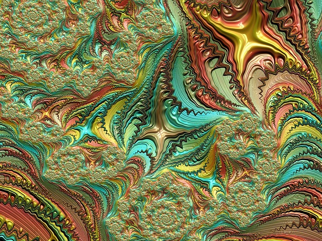 分形 艺术品 图案 - 上的免费图片