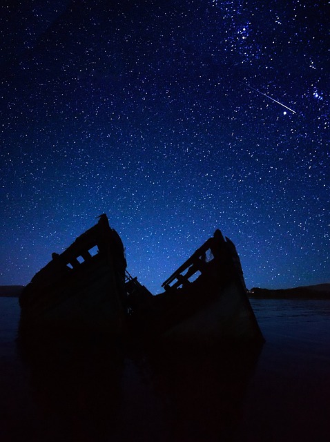 天文学 夜空星星 景观 - 上的免费照片