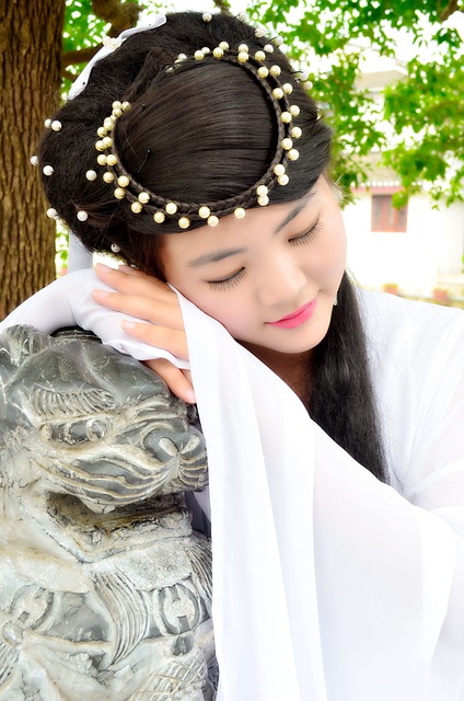 小憩 微笑 古装 - 上的免费照片