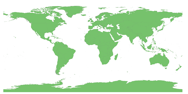 世界地图 国家 向量 - 免费矢量图形